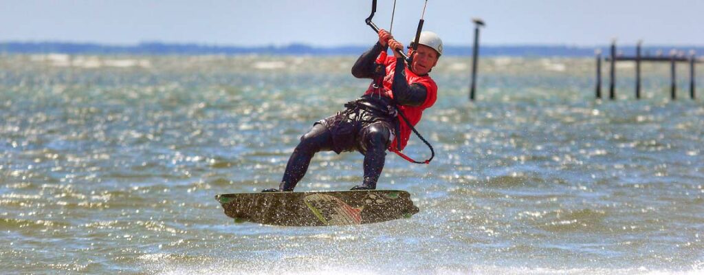 Kite Surfing in Mathews
