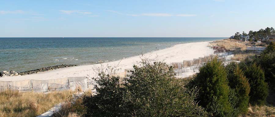 Bavon Beach on Chesapeake Bay