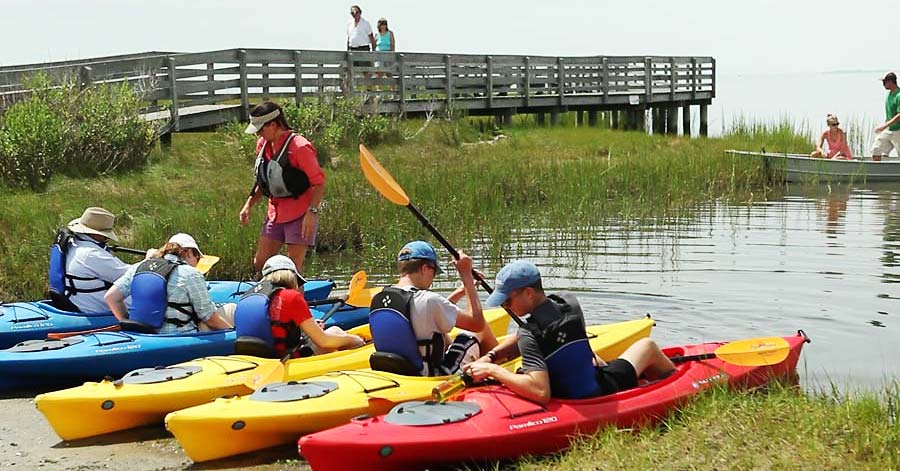 kayaking the chesapeake bay – mathews county visitor center