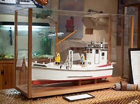 Chesapeake Deadrise model boat