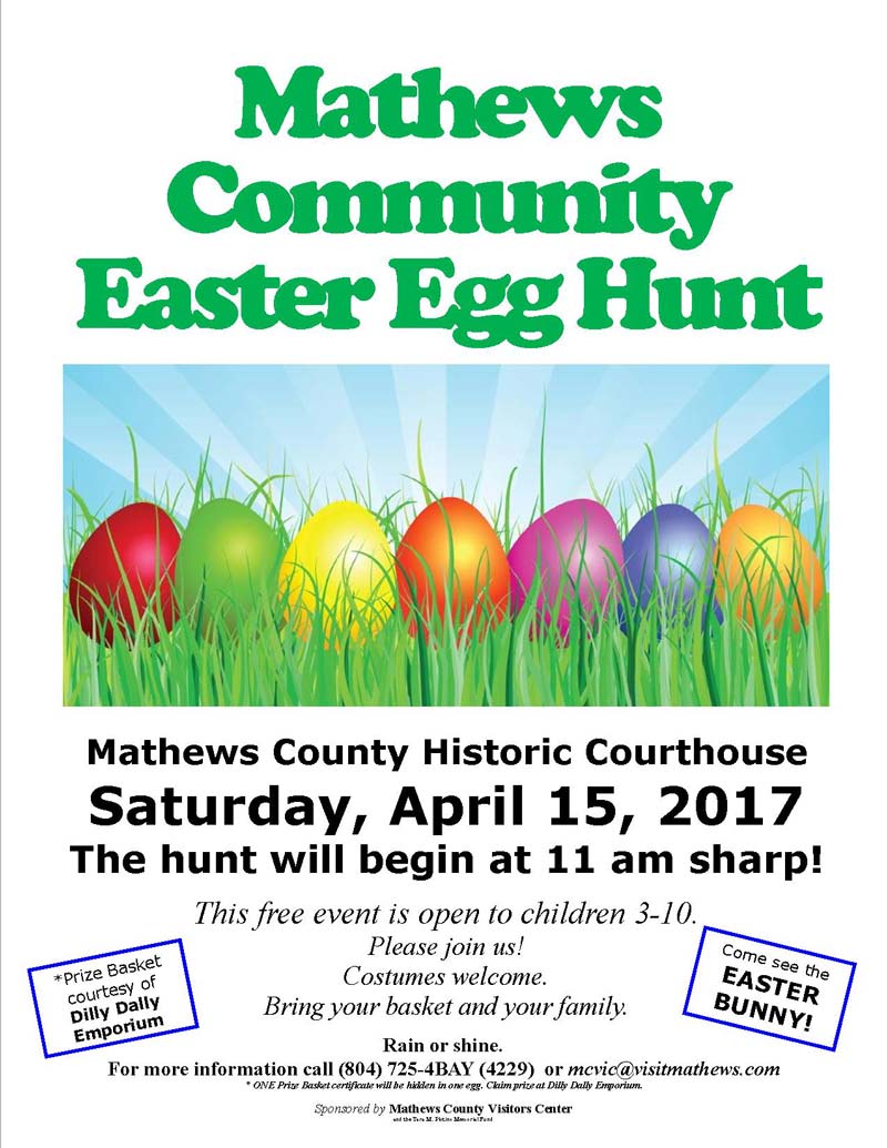 Mathews County Easter Egg Hunt