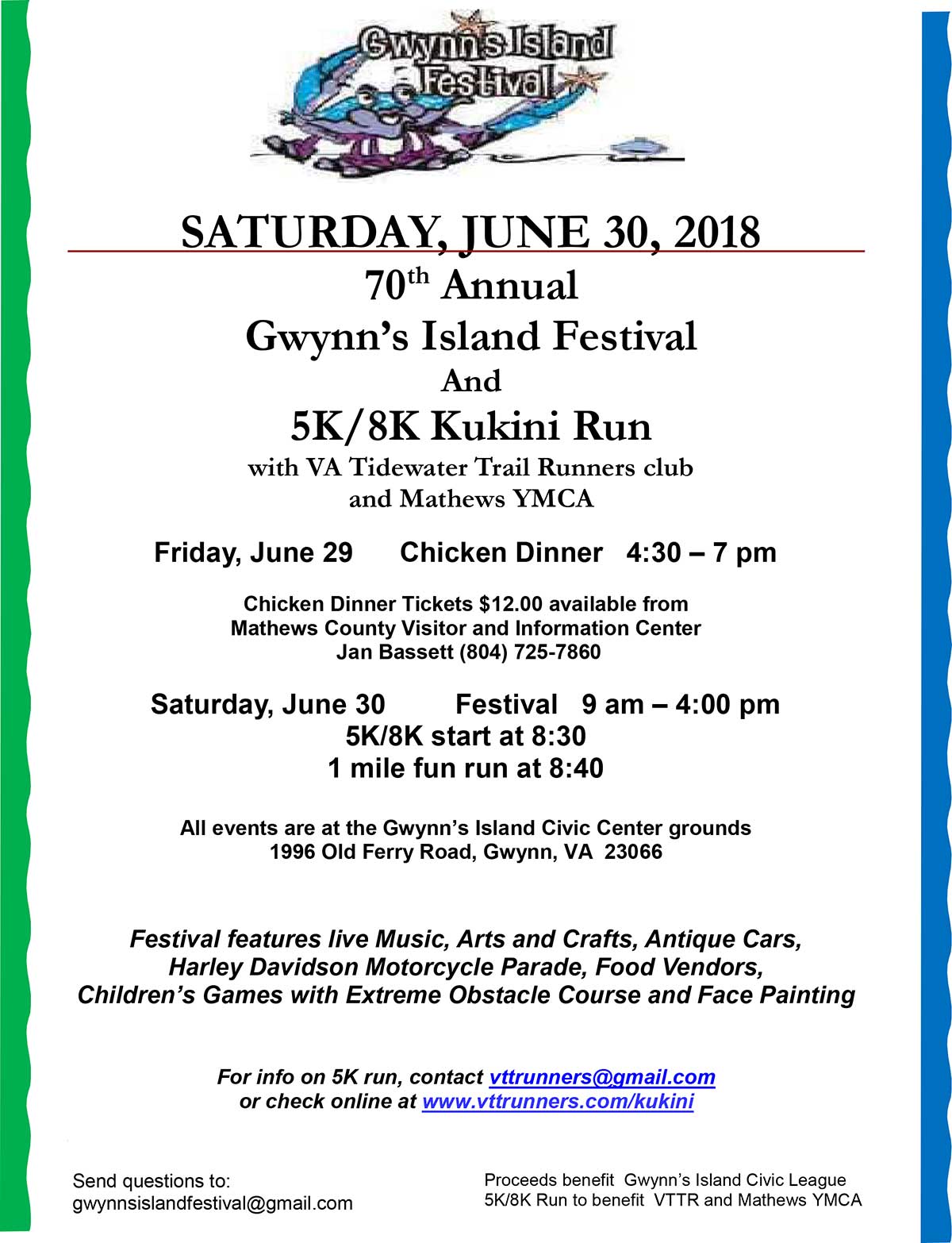Gwynn's Island Festival 2018