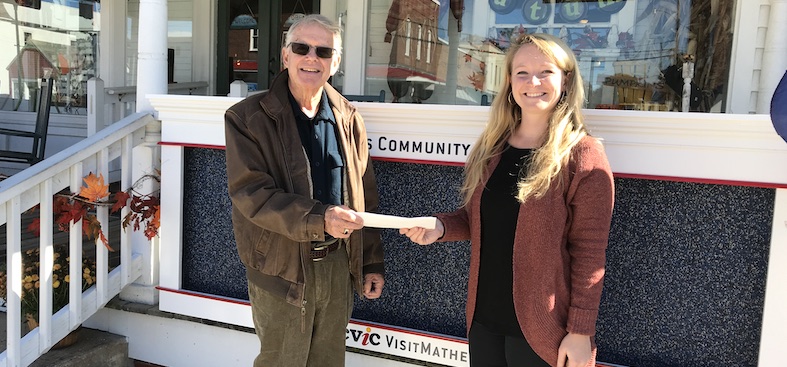 Mathews Community Foundation Awards Grant to Mathews Visitor Center