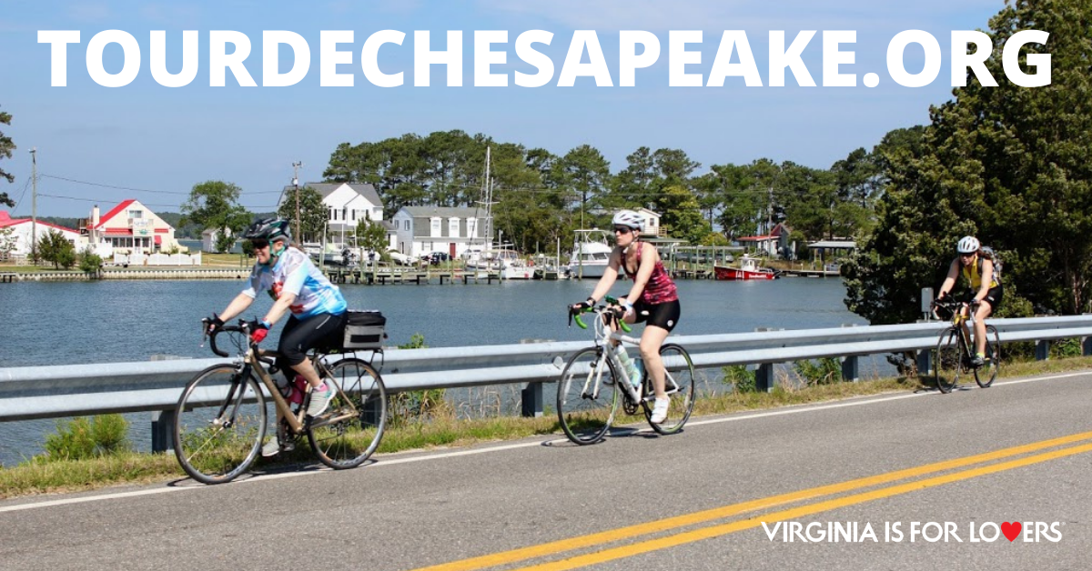 2021 Tour de Chesapeake Mathews County Visitor Center