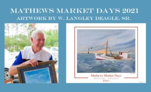 Langley Deagle 2021 Mathews Market Days Poster