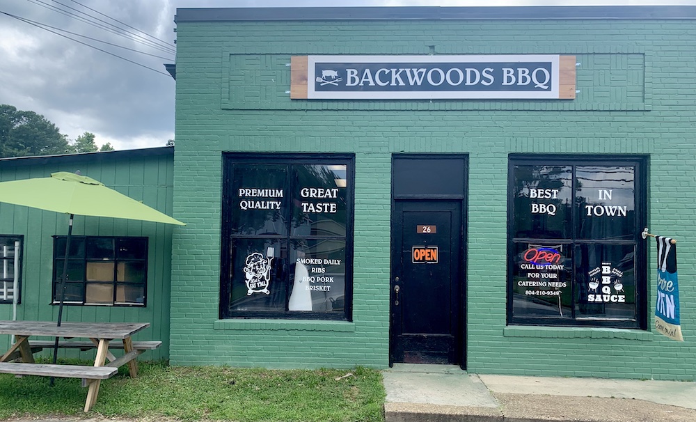 Best Barbecue in Town Backwoods BBQ Opens as a Restaurant Mathews County Visitor Center