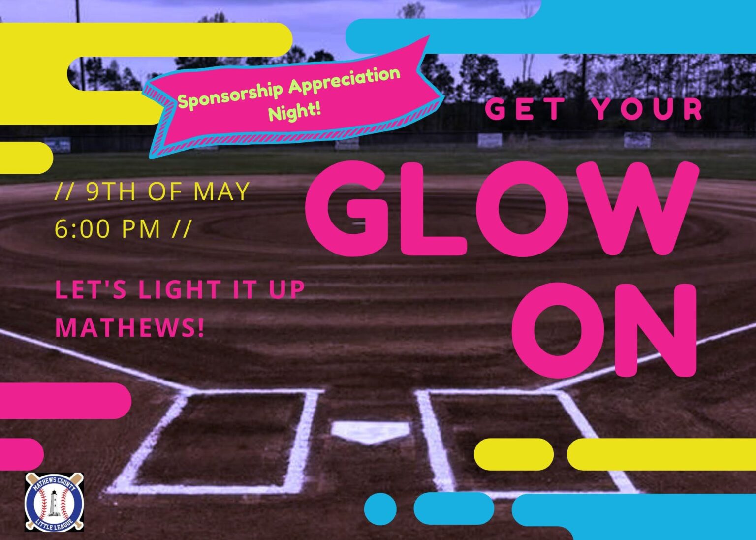 Get Your Glow On - Mathews County Visitor Center